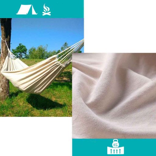 Závesná sieť pre dve osoby, béžová