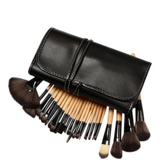 Sada 24 štetcov na make up s puzdrom