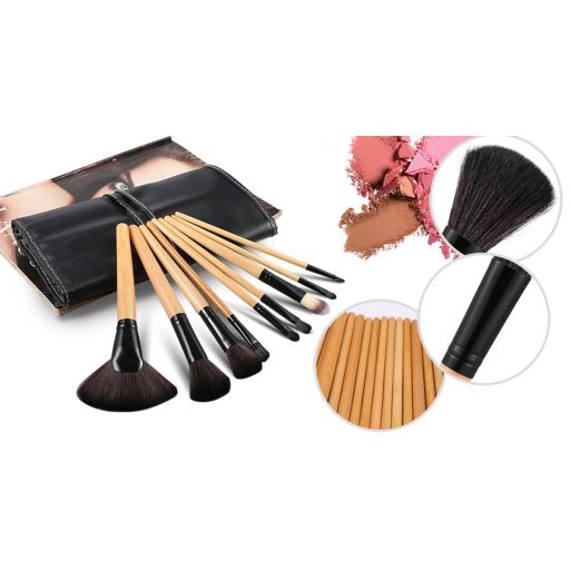 Sada 24 štetcov na make up s puzdrom