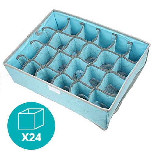 24 miestny úložný box na bielizeň