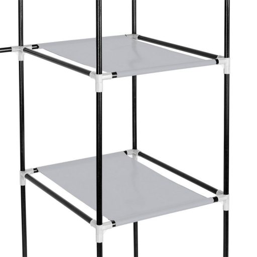 Mobilný šatník 130x45x170 cm-Tmavomodrý