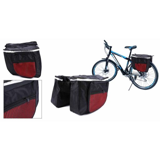 Dvojitá taška na bicykel