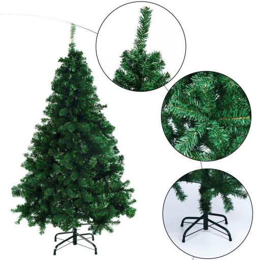 Umelý vianočný stromček nórsky, s kovovým stojanom, v 4 veľkostiach- 180 cm