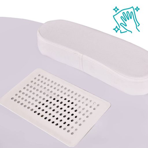 Prenosný manikúrny stolík s taškou navyše, s ventilátorom