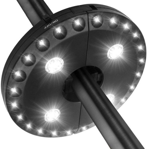 LED osvetlenie pre slnečník