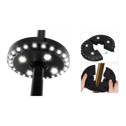 LED osvetlenie pre slnečník