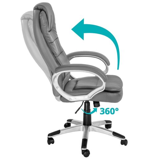 RELAXAČNÉ otočné kreslo v 3 farbách- sivá