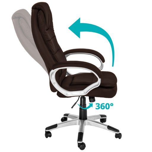 RELAXAČNÉ otočné kreslo v 3 farbách- hnedá