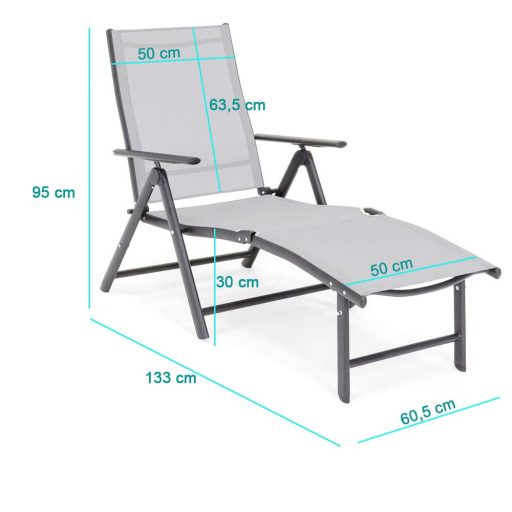 Lehátko comfort, sklopné a nastaviteľné
