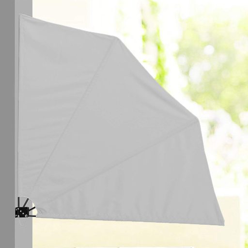 Skladacia zástena na balkón, 140 cm, 2 farby