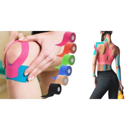 Kineziologické pásky- 4 ks, viac farieb