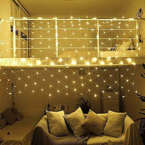LED svetelná sieť, 128 LED, 2 rôzne farby