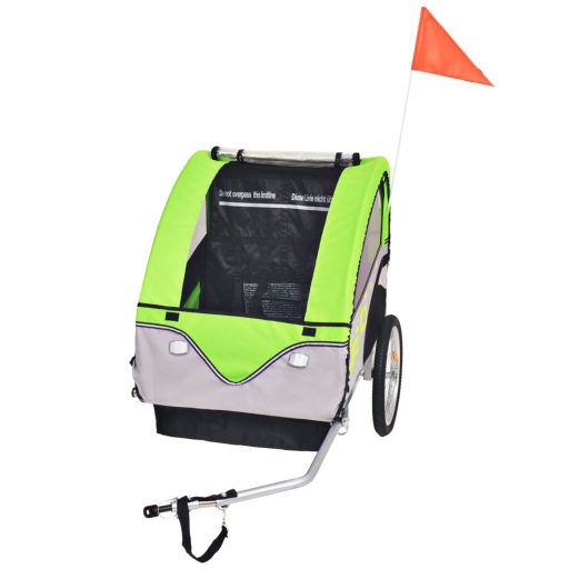 Cyklovozík pre deti za bicykel, nosnosť 30 kg