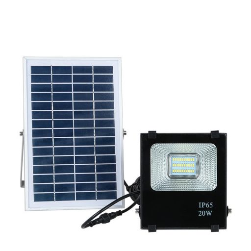 LED reflektor so solárnym panelom, 4 typy