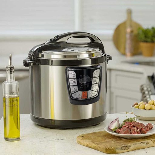 Slow cooker, multifunkčný tlakový hrniec, 6L
