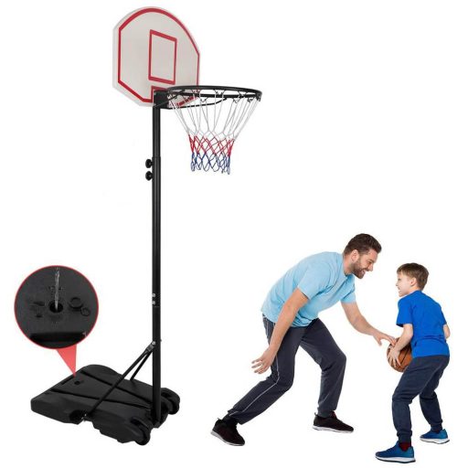 Mobilný basketbalový kôš s nastaviteľnou výškou