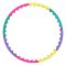 Kruh hula hoop, farebný, 98 cm