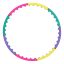 Kruh hula hoop, farebný, 98 cm