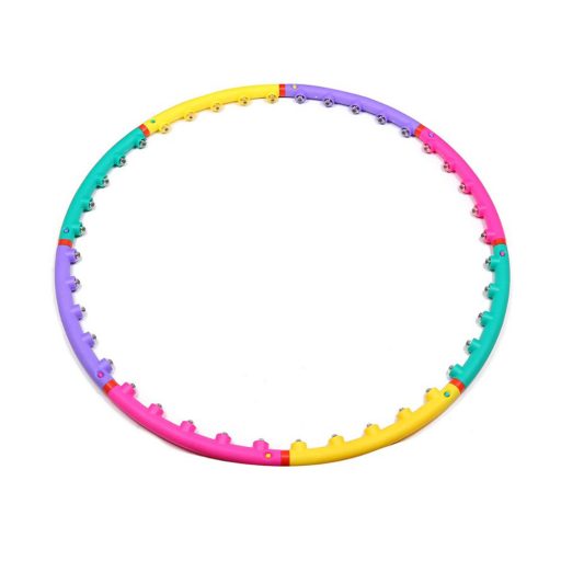 Kruh hula hoop, farebný, 98 cm