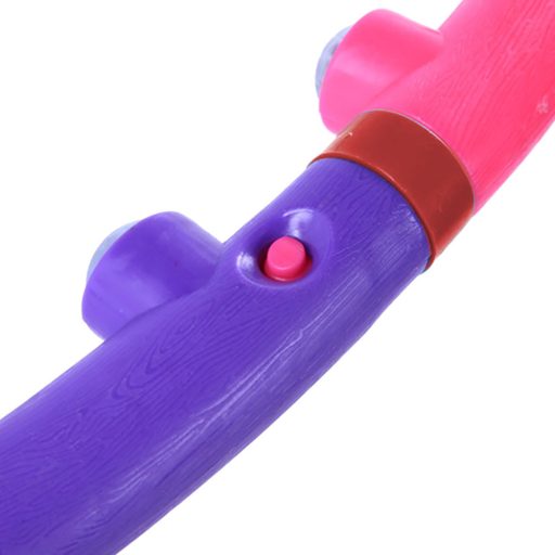 Kruh hula hoop, farebný, 98 cm