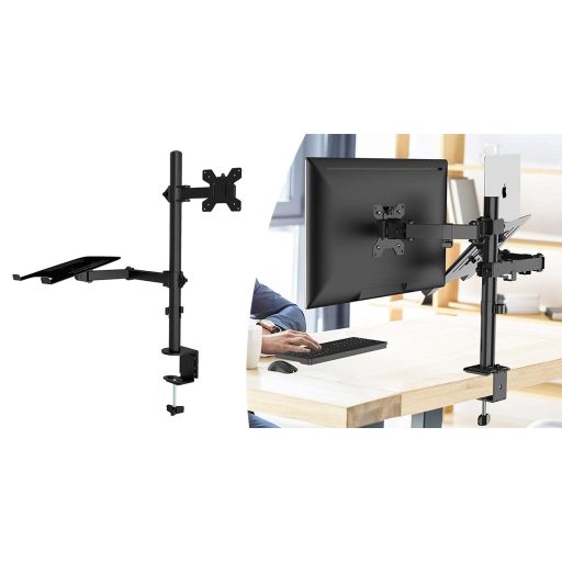 Stolný držiak na monitor a notebook