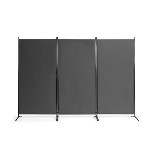 Mobilný paraván 260x180 cm, sivý