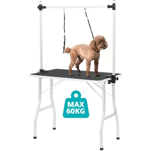 Veterinárny stôl s dvoma vodítkami