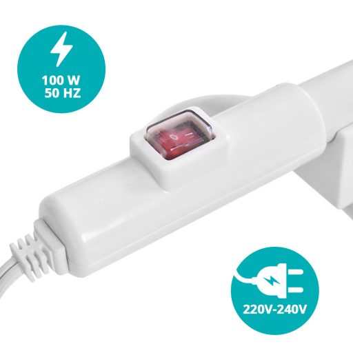 Elektrický sušiak uterákov v tvare S