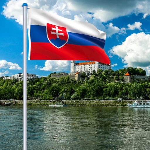 Slovenská vlajka 90*150 cm
