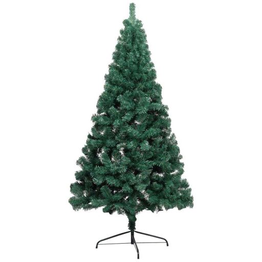 Umelý vianočný polovičný stromček, 120 cm 140 vetiev