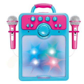 Hračkárska sada karaoke s dvoma mikrofónmi