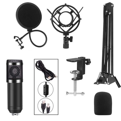 Stolový štúdiový mikrofón s konektorom USB