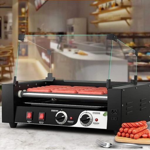 Valcový gril na prípravu a ohrievanie HOT DOG párkov