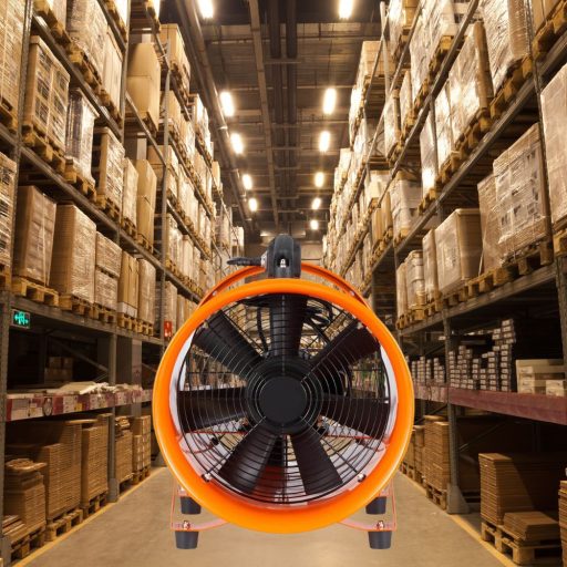 Prenosný odsávací ventilátor