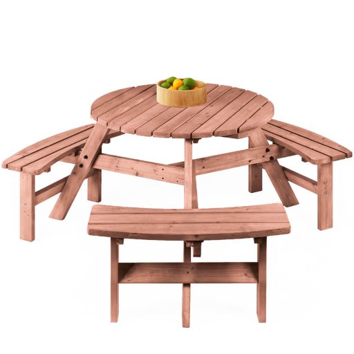 6 miestny piknikový stôl