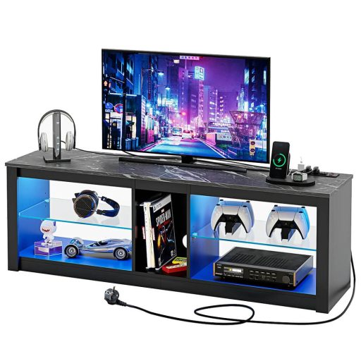TV stojan s LED dekoratívnym osvetlením