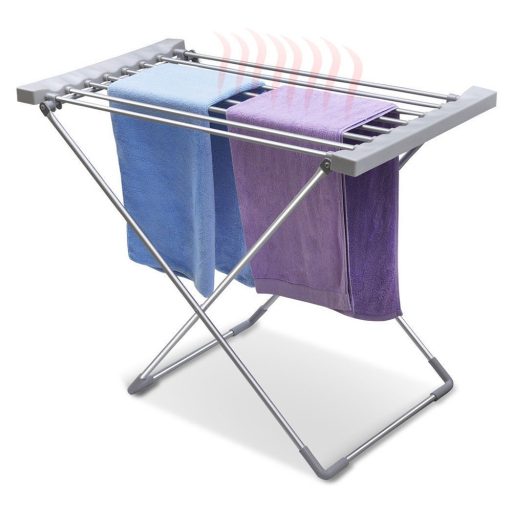 Elektrický sušiak na prádlo 120 W s 8 vykurovacími tyčami