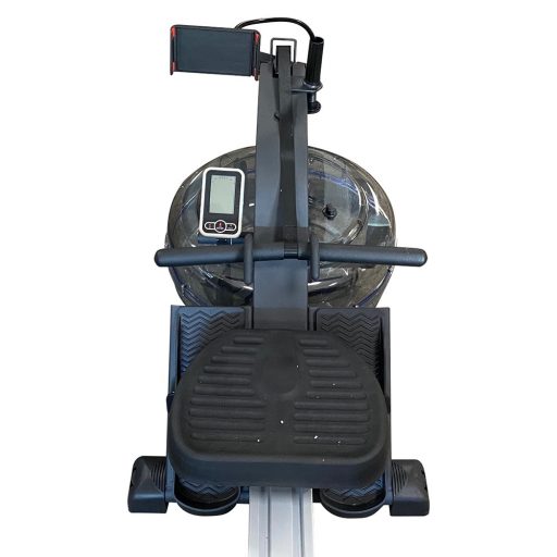 Veslovací trenažér s vodným odporom, nosnosť 150 kg