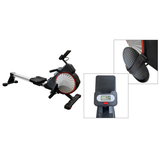 Magnetický veslovací trenažér, nosnosť 100 kg