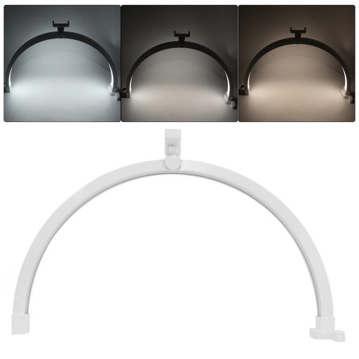 Moon, polkruhová kozmetická stolová lampa